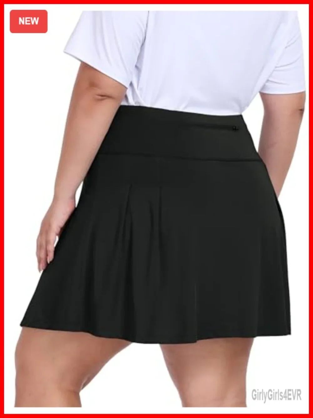 Plus Size Athletic Skort 20